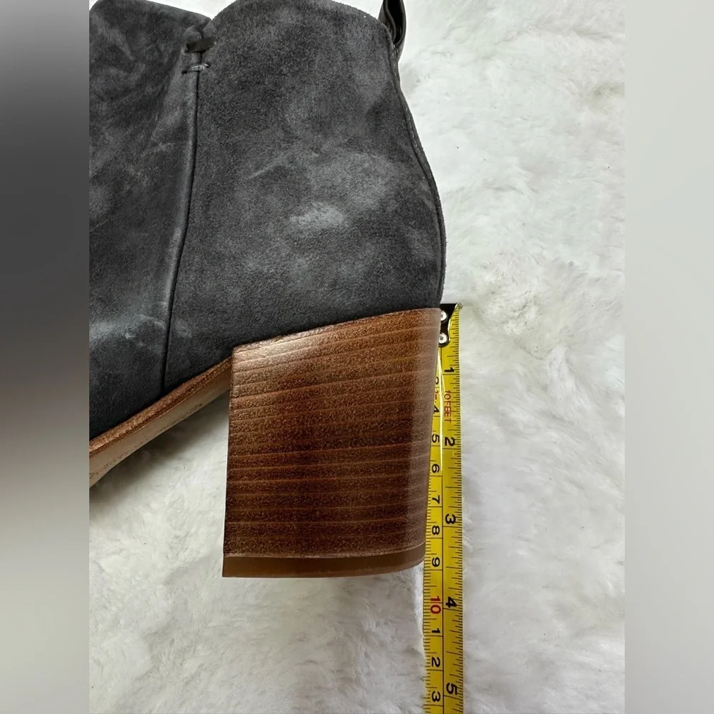 Alberto Fermani Charcoal Ankle Booties